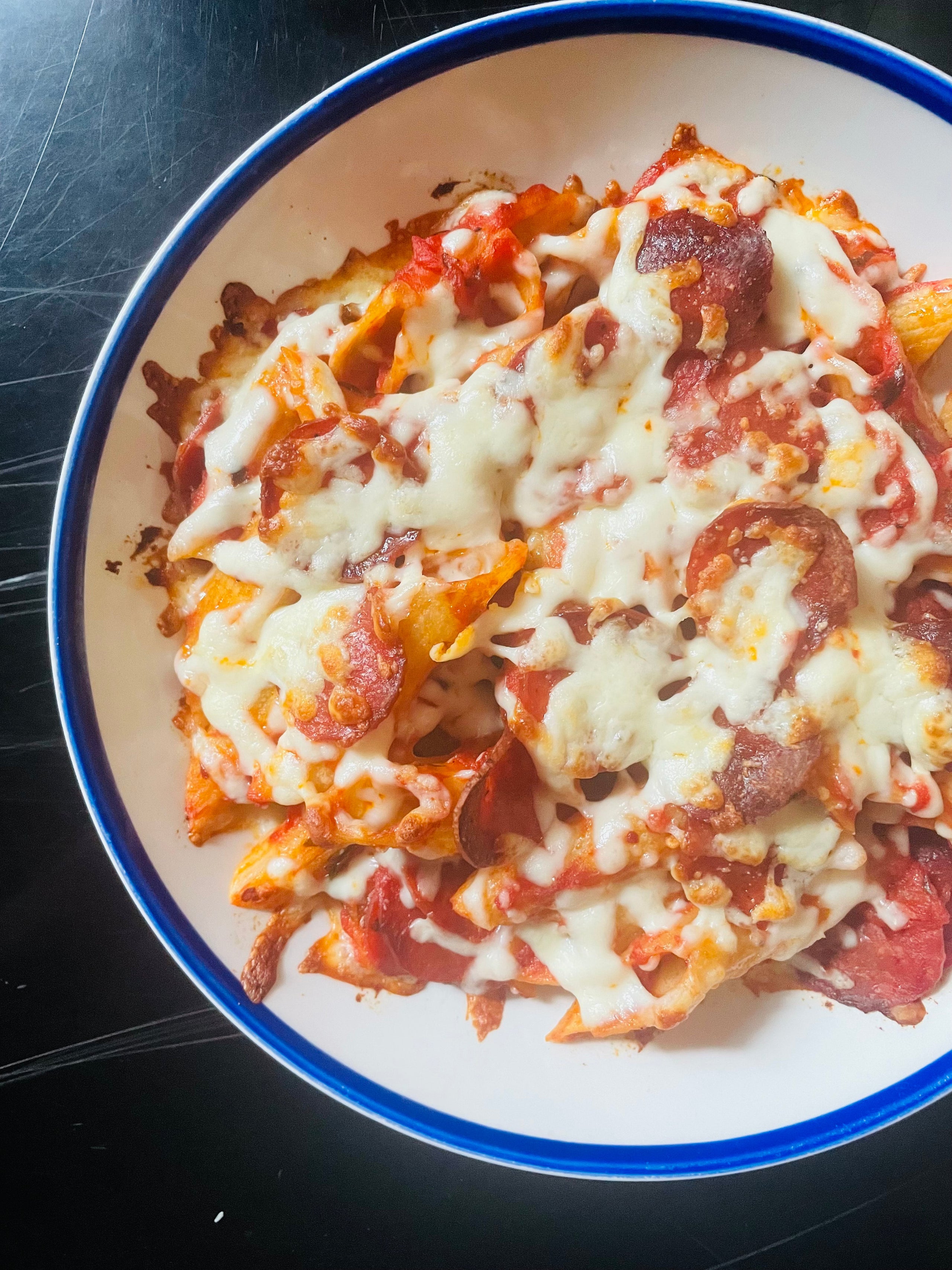 Karen's Baked Ziti Moodys Pizza Bar & Arcade